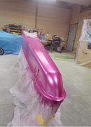Tamco Paint You Cant Sit With Us Pink on 2002 Miller 4 Link Dragster