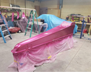 Tamco Paint You Cant Sit With Us Pink on 2002 Miller 4 Link Dragster
