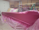 Tamco Paint You Cant Sit With Us Pink on 2002 Miller 4 Link Dragster