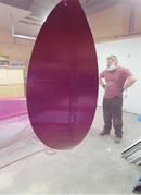 Tamco Paint You Cant Sit With Us Pink on 2002 Miller 4 Link Dragster