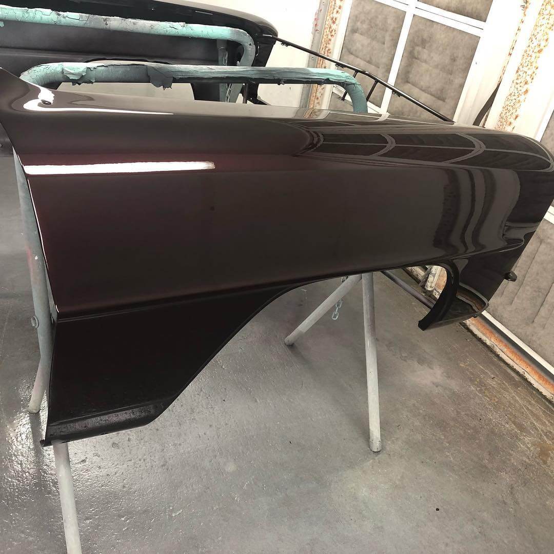 Tamco Paint Tamco Throwback Black Cherry on 1966 Chevrolet Nova