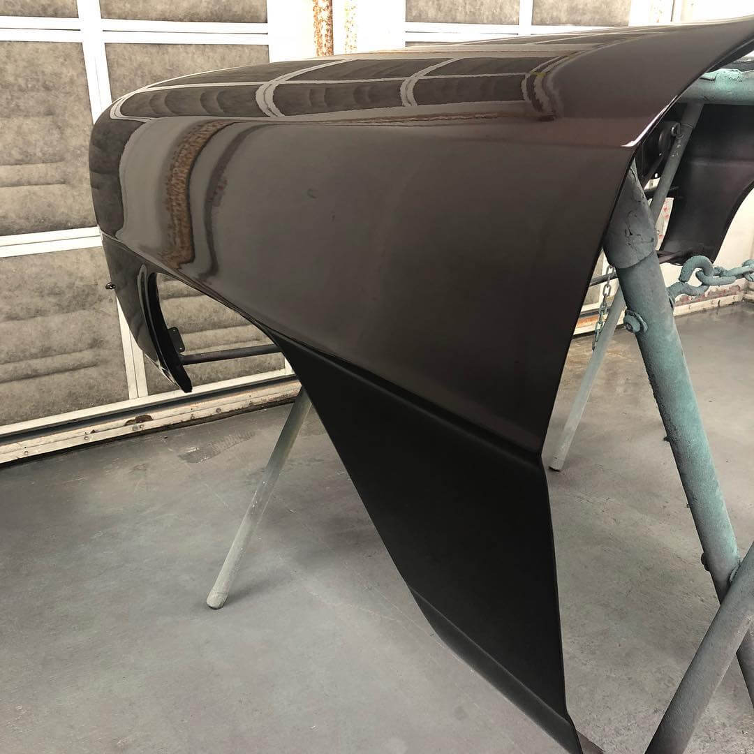 Tamco Paint Tamco Throwback Black Cherry on 1966 Chevrolet Nova