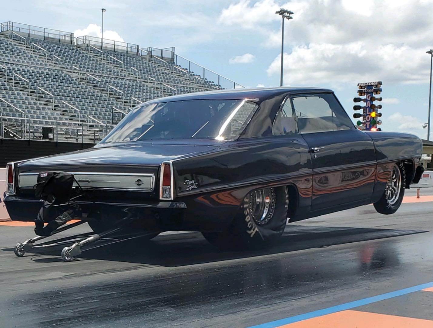 Tamco Paint Tamco Throwback Black Cherry on 1966 Chevrolet Nova