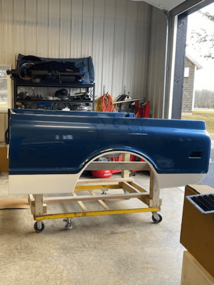 Tamco Paint Tamco Throwback Fathom Blue on Chevrolet C10