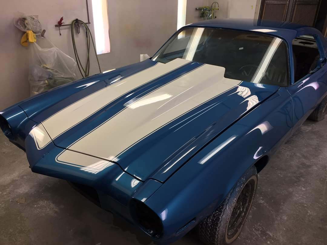 Tamco Paint Tamco Throwback Lemans Blue on 1969 Chevrolet El Camino