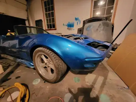 Tamco Paint Tamco Throwback Lemans Blue on 1969 Chevrolet El Camino
