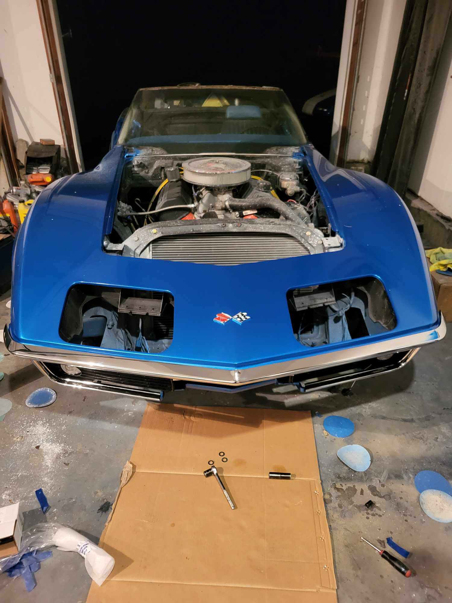 Tamco Paint Tamco Throwback Lemans Blue on 1969 Chevrolet El Camino