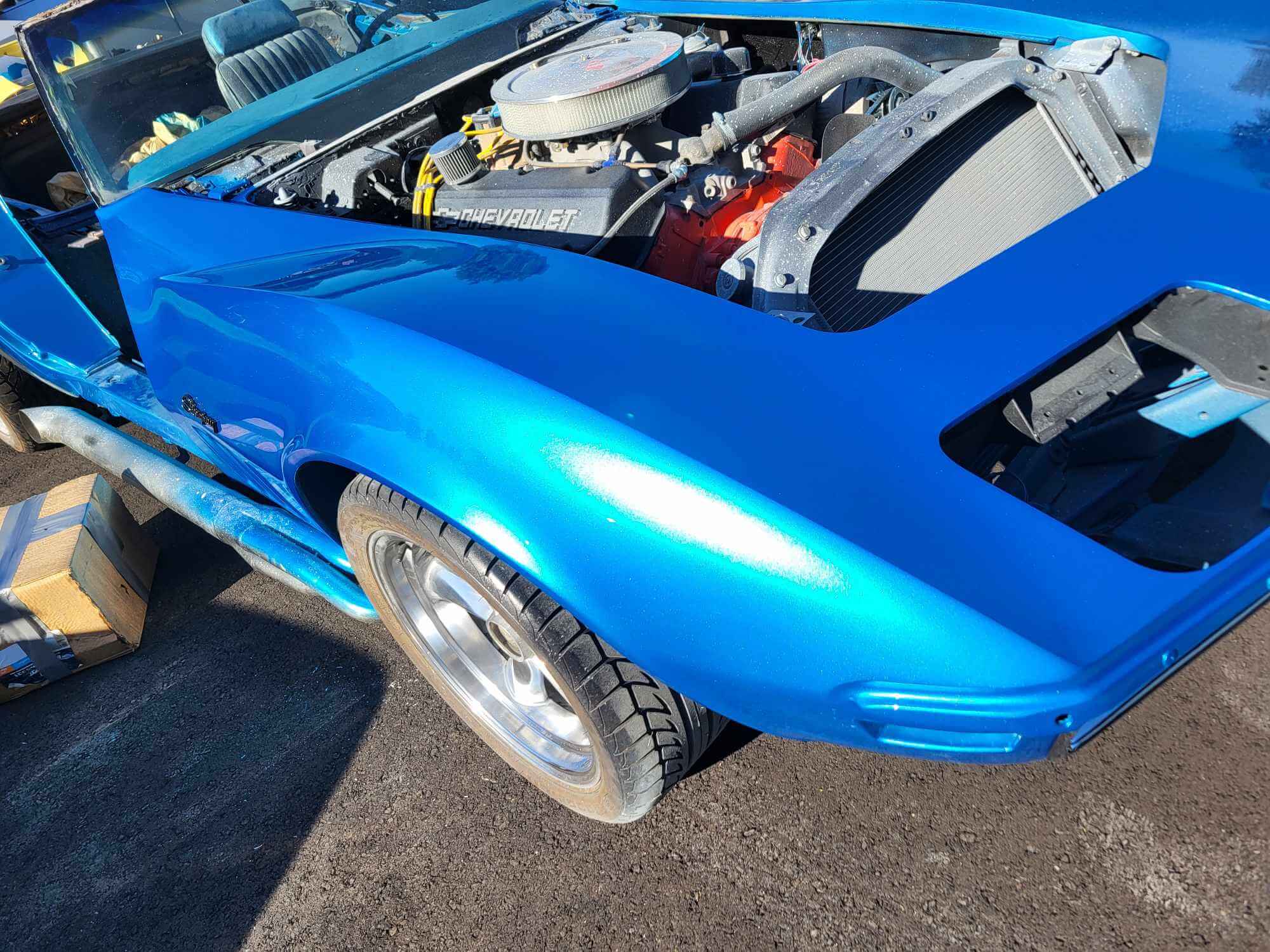 Tamco Paint Tamco Throwback Lemans Blue on 1969 Chevrolet El Camino