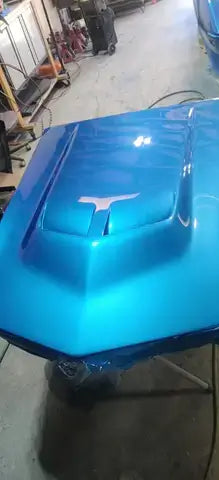 Tamco Paint Tamco Throwback Lemans Blue on Car Part