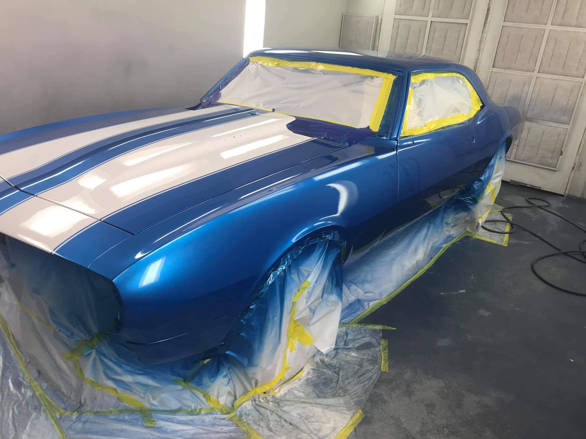 Tamco Paint Tamco Throwback Lemans Blue on 1969 Chevrolet El Camino