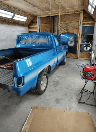 Tamco Paint Tamco Throwback Lemans Blue in 1985 Ford GMC 10