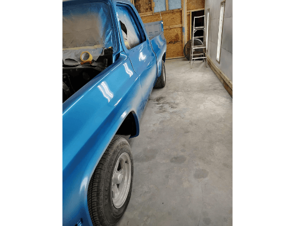 Tamco Paint Tamco Throwback Lemans Blue in 1985 Ford GMC 10