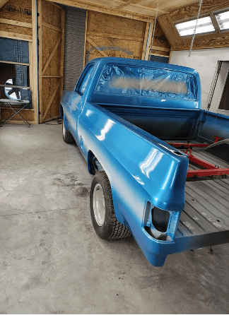 Tamco Paint Tamco Throwback Lemans Blue in 1985 Ford GMC 10