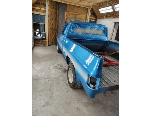 Tamco Paint Tamco Throwback Lemans Blue in 1985 Ford GMC 10