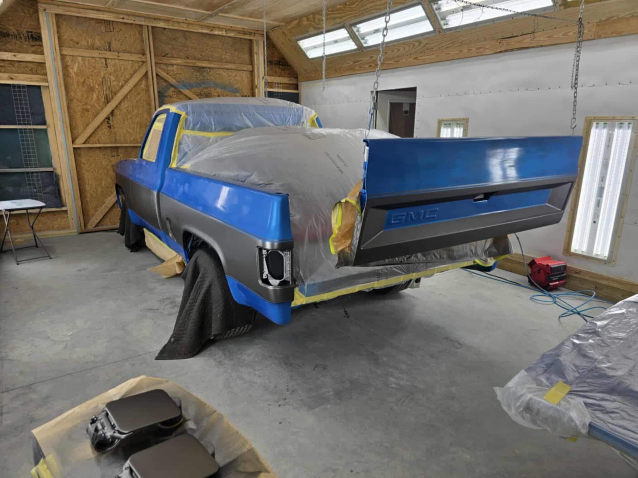 Tamco Paint Tamco Throwback Lemans Blue in 1985 Ford GMC 10