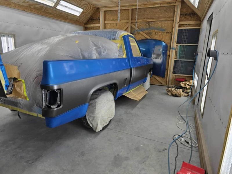 Tamco Paint Tamco Throwback Lemans Blue in 1985 Ford GMC 10