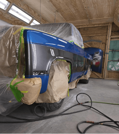 Tamco Paint Tamco Throwback Lemans Blue in 1985 Ford GMC 10