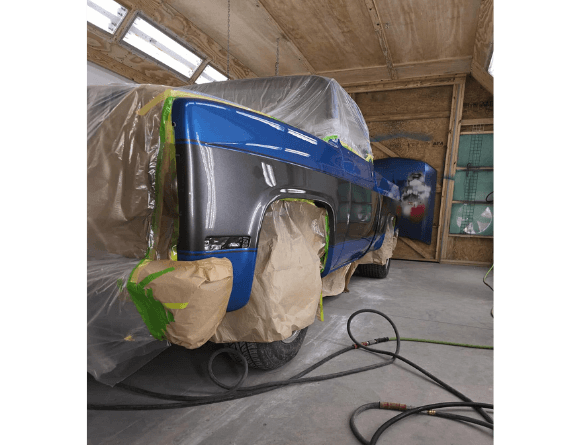 Tamco Paint Tamco Throwback Lemans Blue in 1985 Ford GMC 10