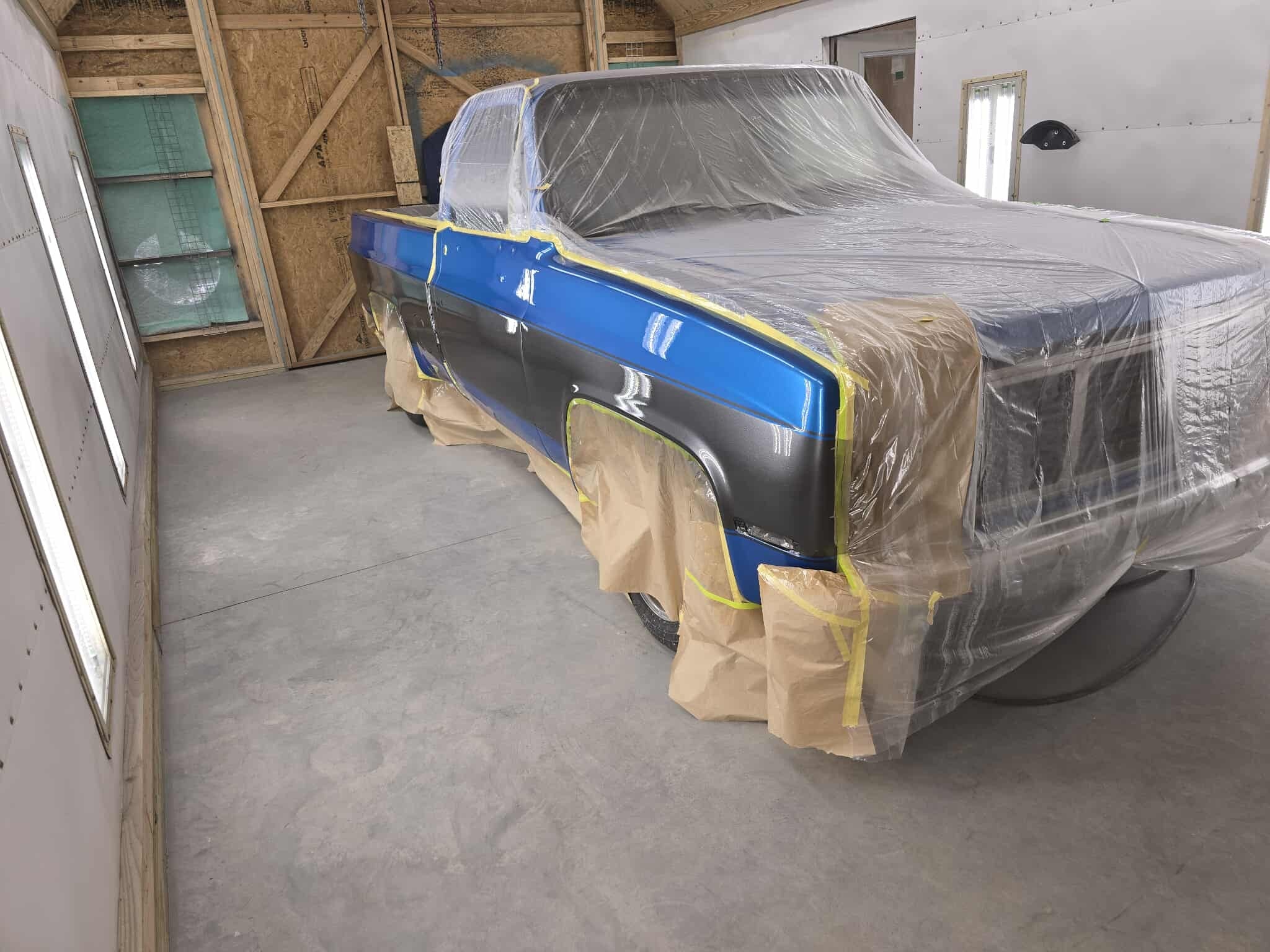 Tamco Paint Tamco Throwback Lemans Blue in 1985 Ford GMC 10