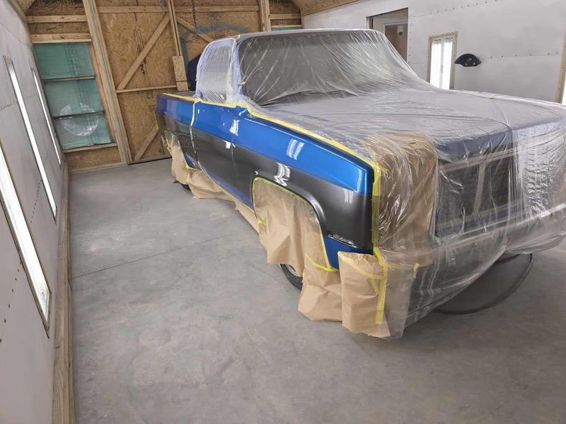 Tamco Paint Tamco Throwback Lemans Blue in 1985 Ford GMC 10