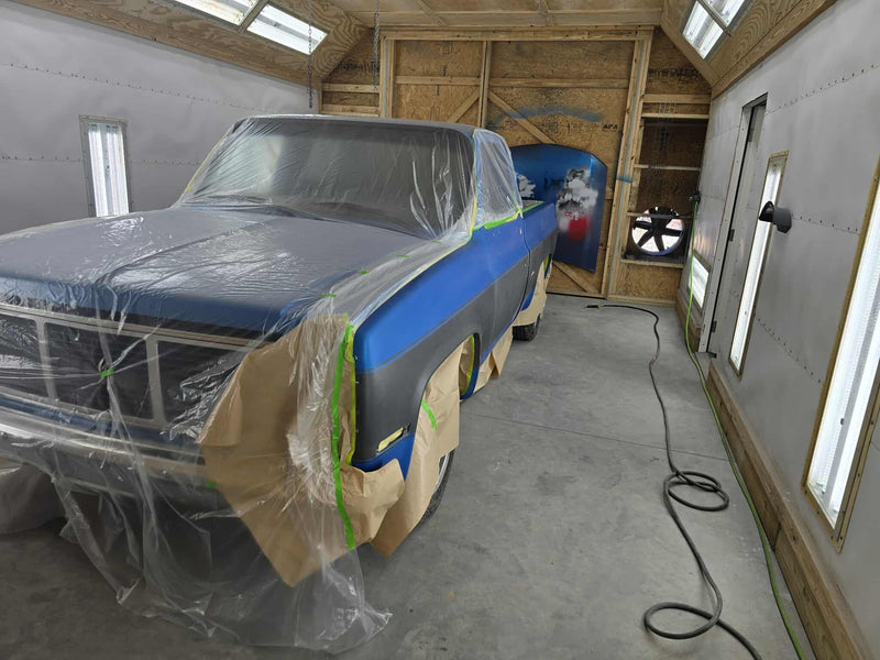 Tamco Paint Tamco Throwback Lemans Blue in 1985 Ford GMC 10