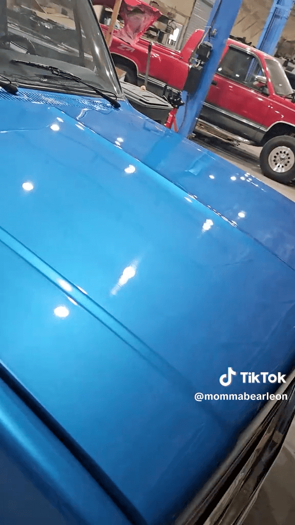 Tamco Paint Tamco Throwback Lemans Blue in 1985 GMC C10