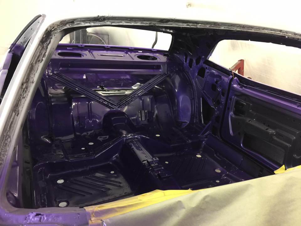 Tamco Throwback Plum Crazy 1971 Plymouth Cuda