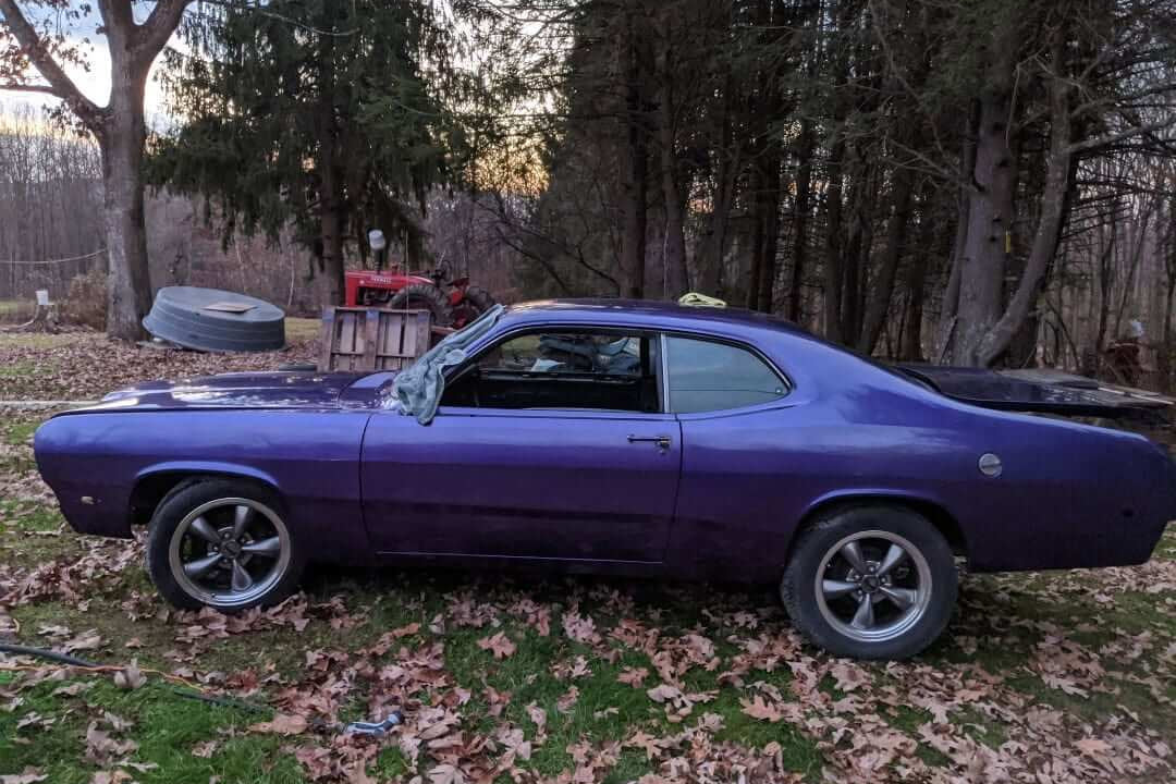Tamco Paint Tamco Throwback Plum Crazy in 1972 Plymouth Road Runner