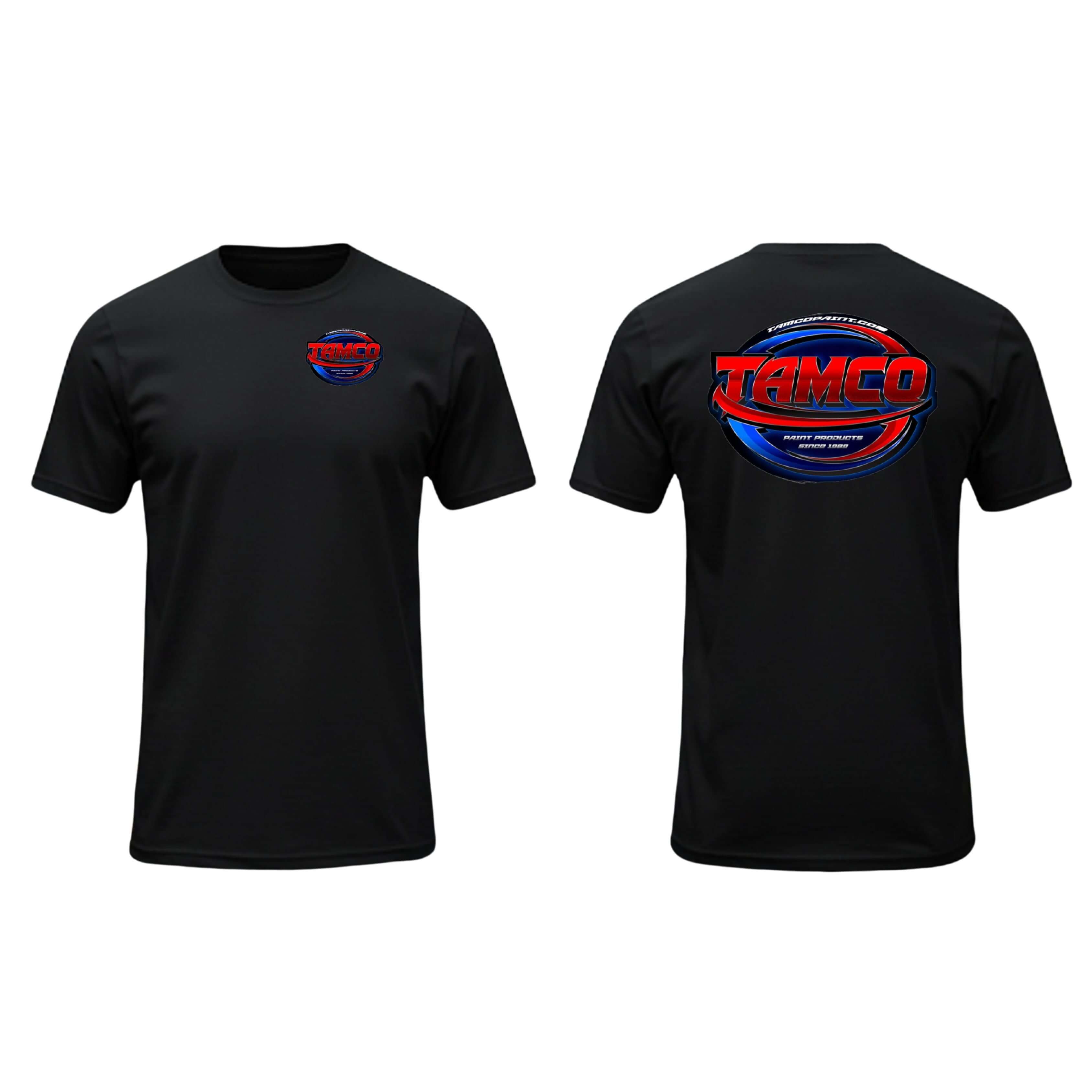 Tamco Paint Custom Color Cotton black Tshirt