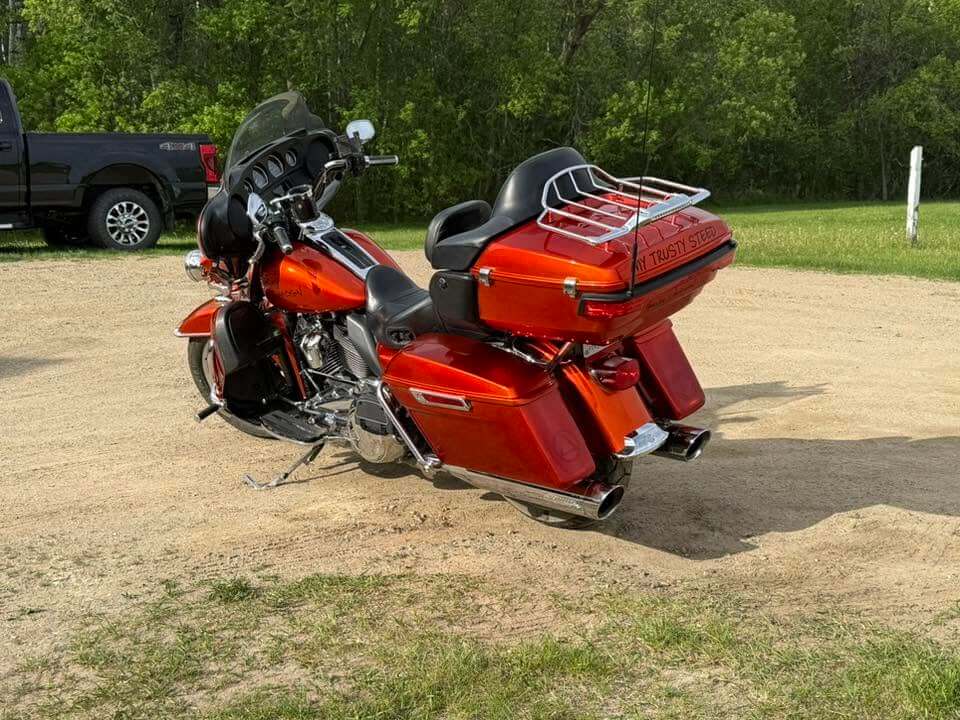 Tamco Paint Tamgerine 2K Candy in Harley-Davidson Ultra Limited
