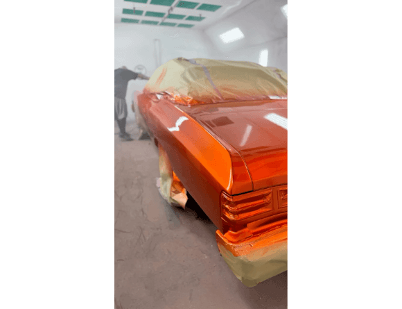 Tamco Paint Tamgerine Candy Concentrate in 1972 Chevrolet Caprice