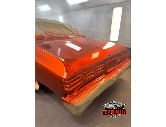 Tamco Paint Tamgerine Candy Concentrate in 1972 Chevrolet Caprice