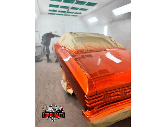 Tamco Paint Tamgerine Candy Concentrate in 1972 Chevrolet Caprice