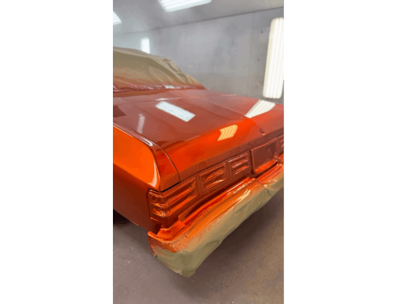 Tamco Paint Tamgerine Candy Concentrate in 1972 Chevrolet Caprice