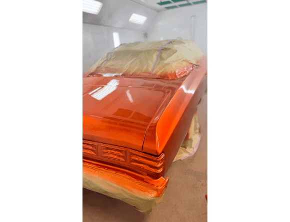 Tamco Paint Tamgerine Candy Concentrate in 1972 Chevrolet Caprice