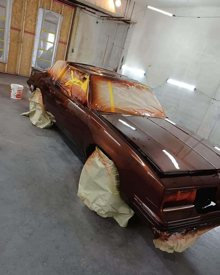 Tamco Paint Tamgerine Candy Pearl on Car