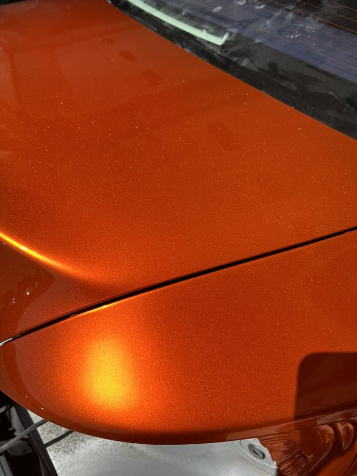 Tamco Paint Tamgerine Candy Pearl on Car