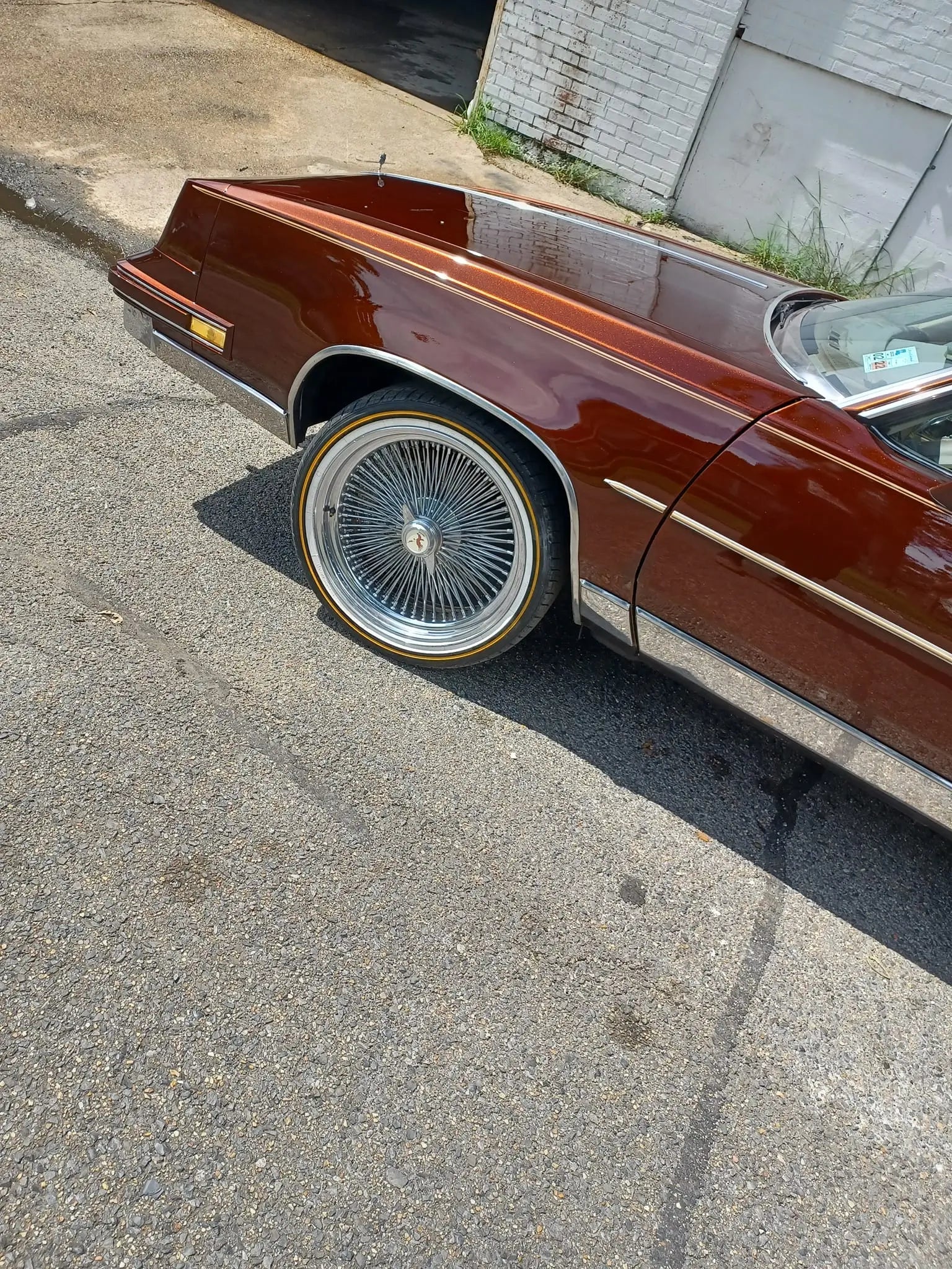 Tamco Paint Tamgerine Candy Pearl Basecoat on 1986 Oldsmobile Cutlass