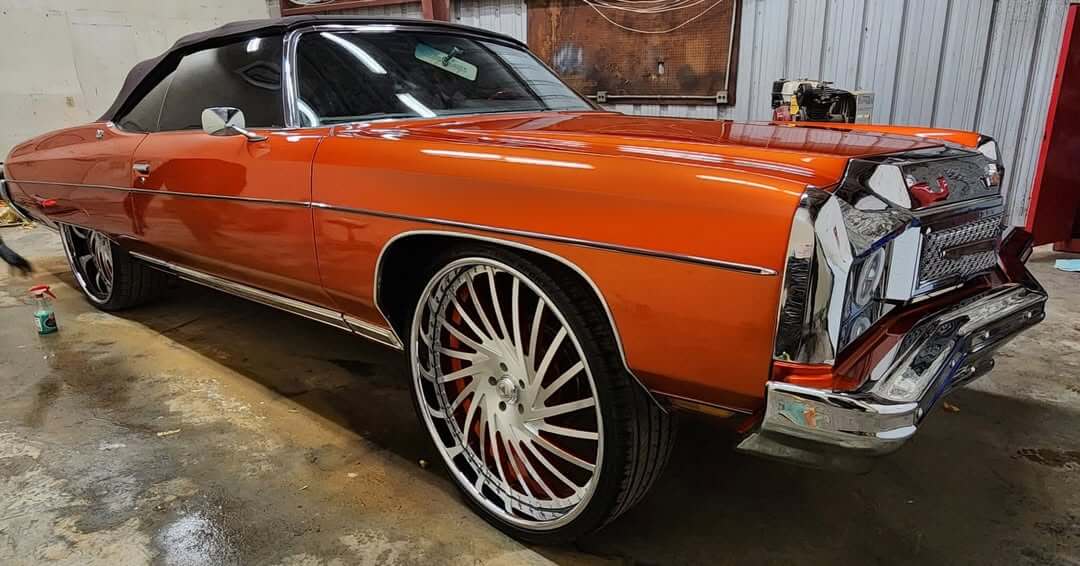 Tamco Paint Tamgerine Candy Pearl on 1973 Chevrolet Caprice