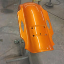 Tamco Paint Tamgerine Pearl on Motorcycle Parts 