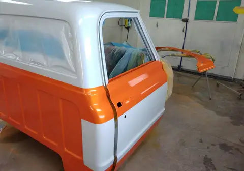 Tamco Paint Tamgerine Pearl on 1972 Chevrolet K10  