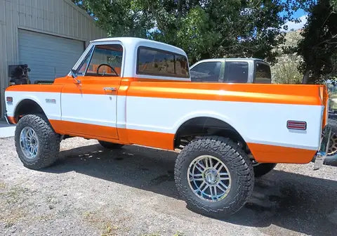 Tamco Paint Tamgerine Pearl on 1972 Chevrolet K10 