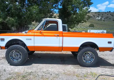 Tamco Paint Tamgerine Pearl on 1972 Chevrolet K10  