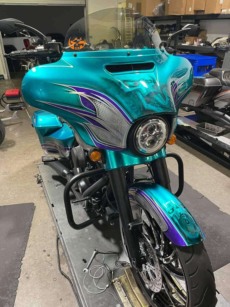 Teal Time  - 2K Candy and Concentrate Motorcycle