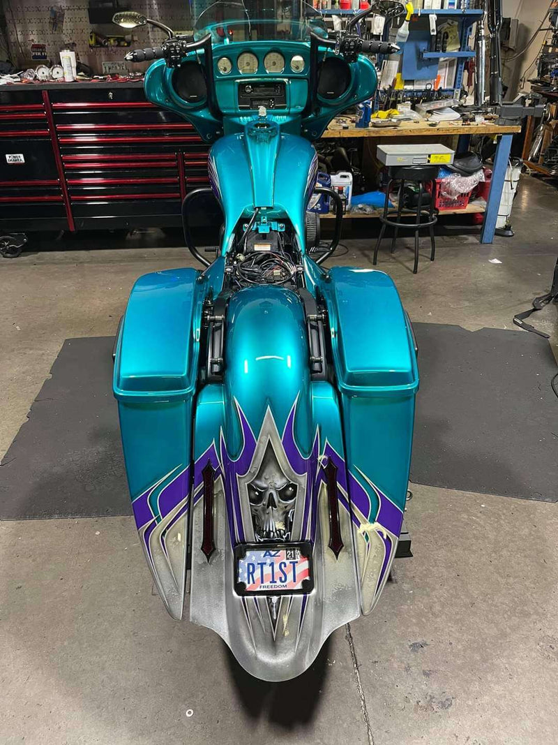 Teal Time  - 2K Candy and Concentrate Motorcycle