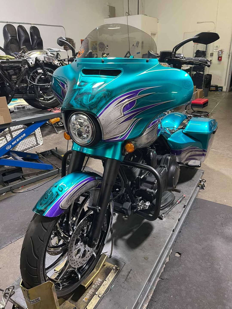 Teal Time  - 2K Candy and Concentrate Motorcycle