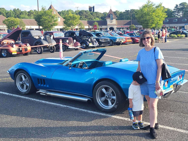 TAMCO THROWBACK LEMANS BLUE CORVETTE