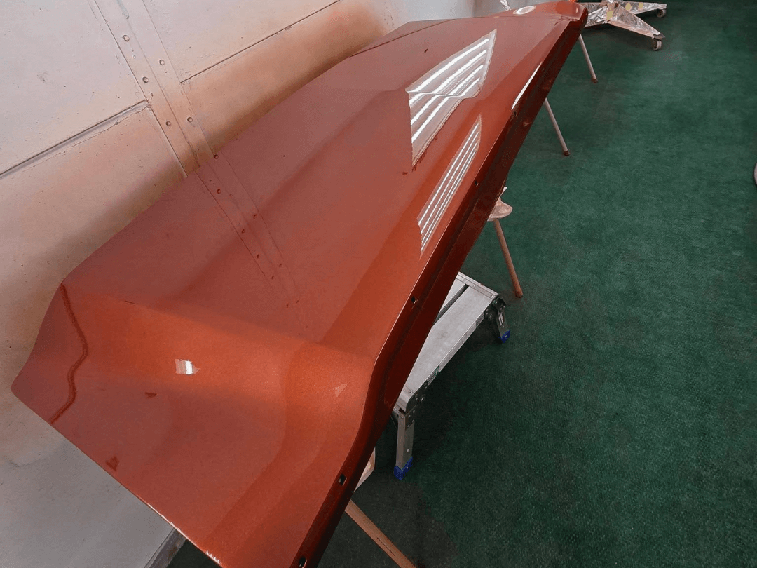 Tamco Paint Tiger Orange on 1967 Ford Mustang