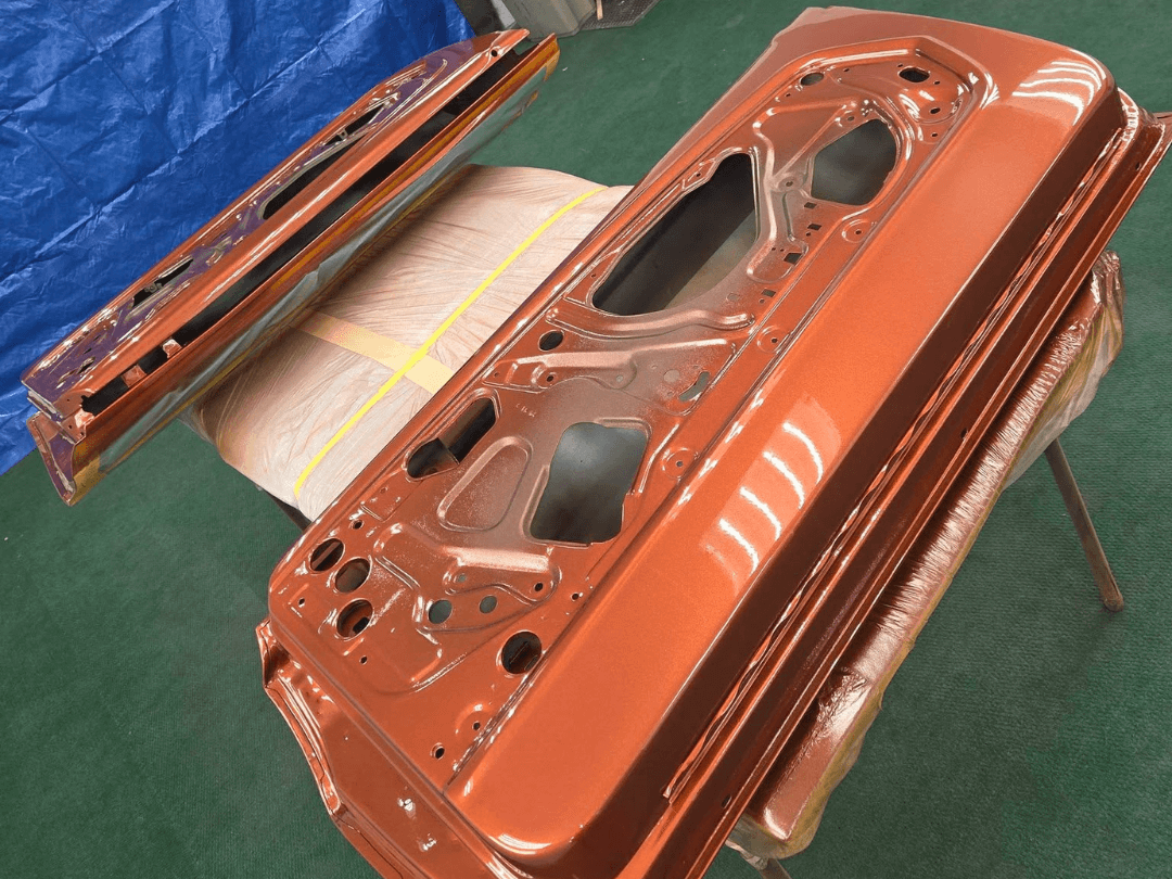 Tamco Paint Tiger Orange on 1967 Ford Mustang