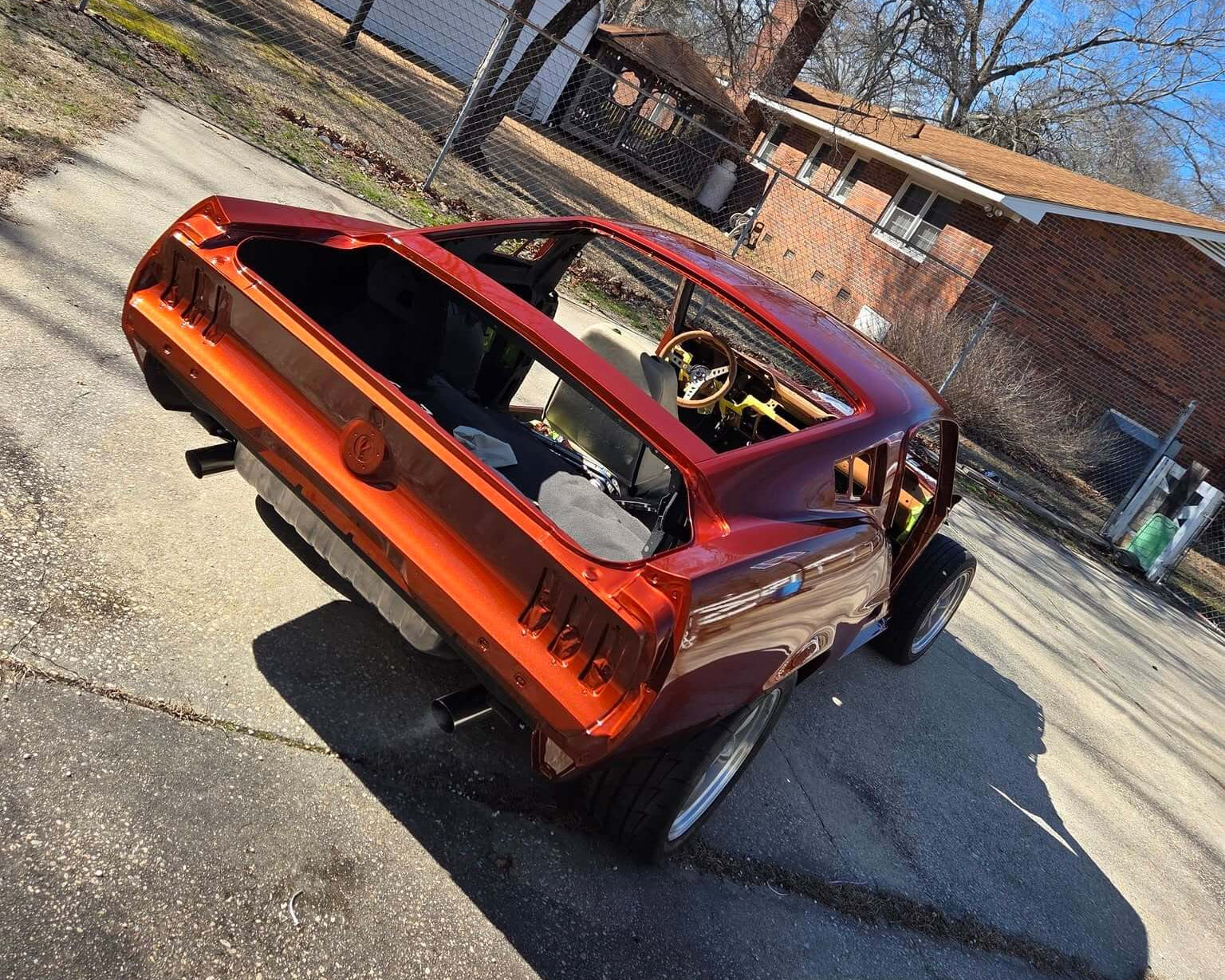 Tamco Paint Tiger Orange on 1967 Ford Mustang